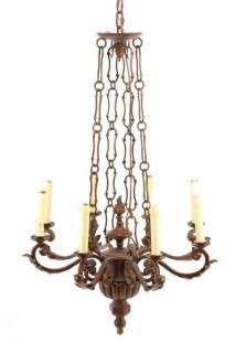 Appraisal: Neoclassical Style Patinated Continental late th century A patinated metal