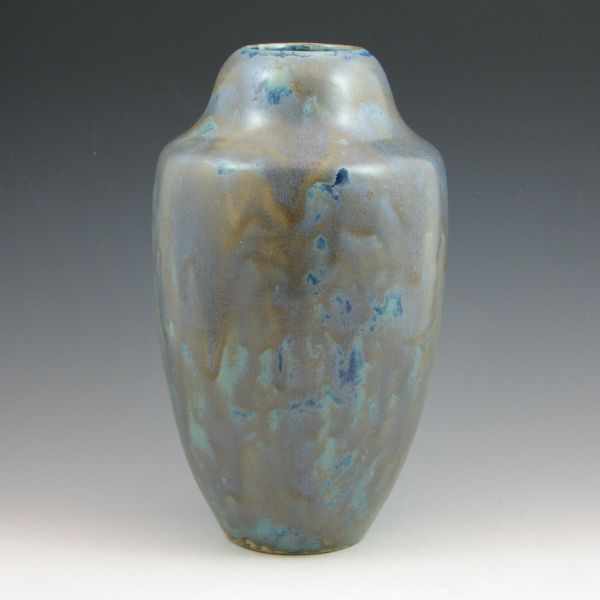 Appraisal: Very nicely glaze vase possible Pewabic with blue purple and