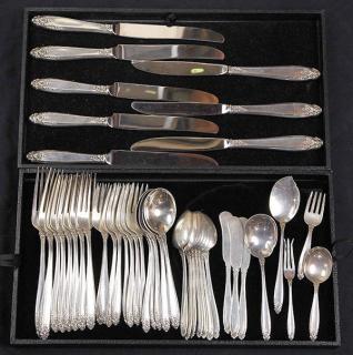 Appraisal: International sterling silver partial flatware service in the Prelude pattern