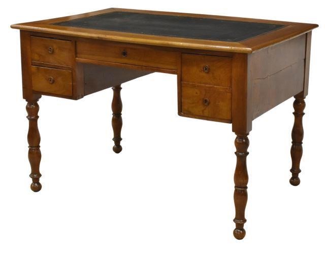 Appraisal: French Louis Philippe period walnut writing desk mid th c