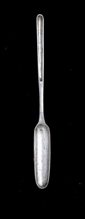 Appraisal: A GEORGE III MARROW SCOOP initialled L by William Sumner