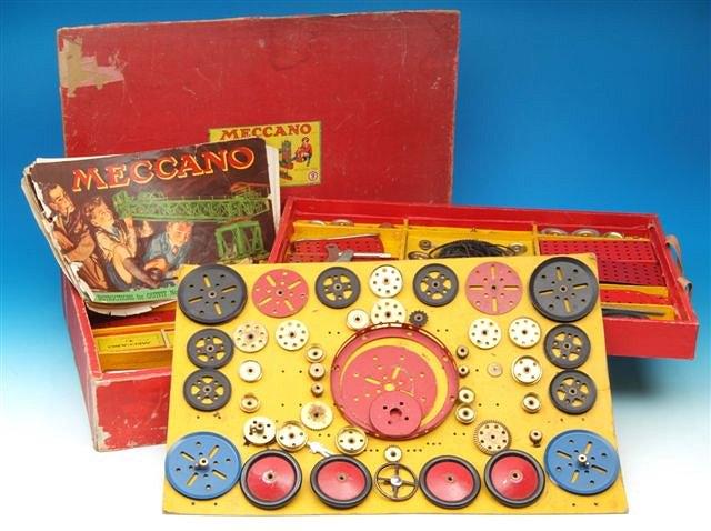 Appraisal: A MECCANO SET NO in original if tatty box