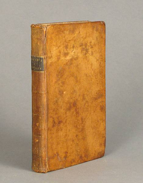 Appraisal: BLIGH WILLIAM A Voyage to the South Sea Undertaken by