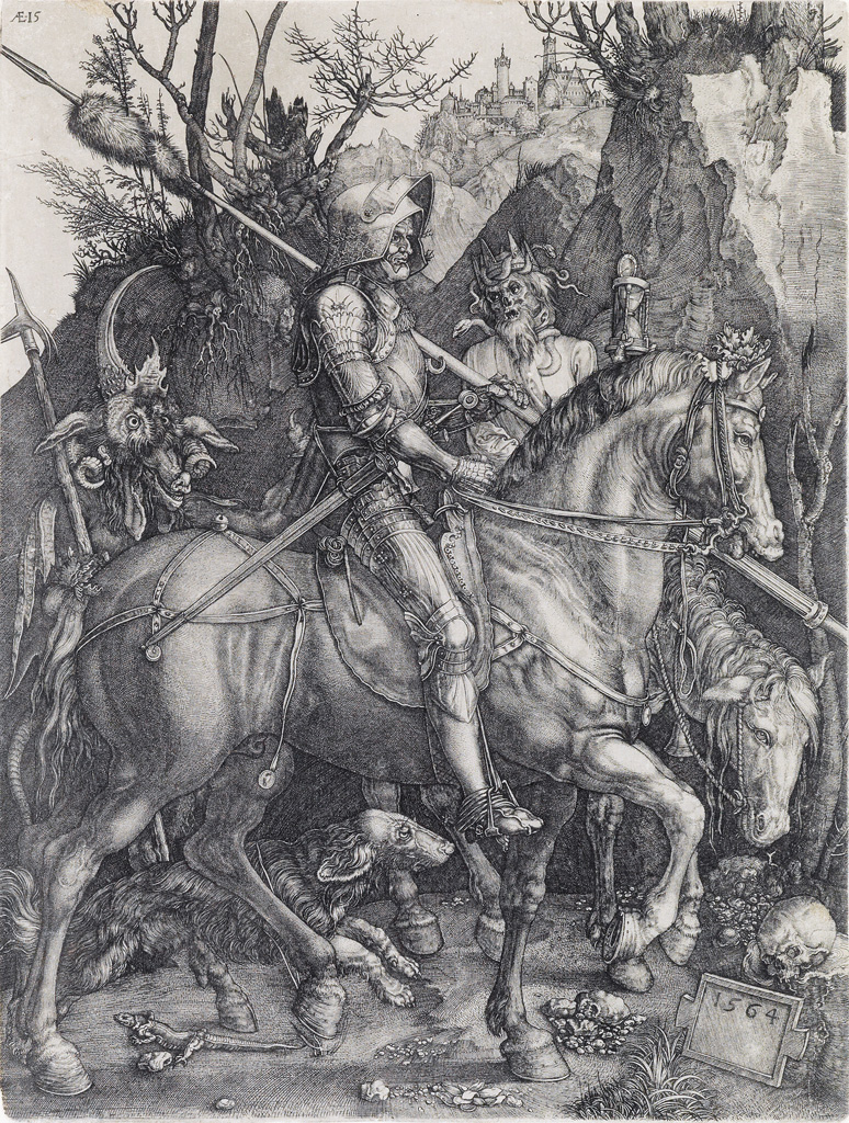 Appraisal: JOHANNES WIERICX after D rer Knight Death and the Devil