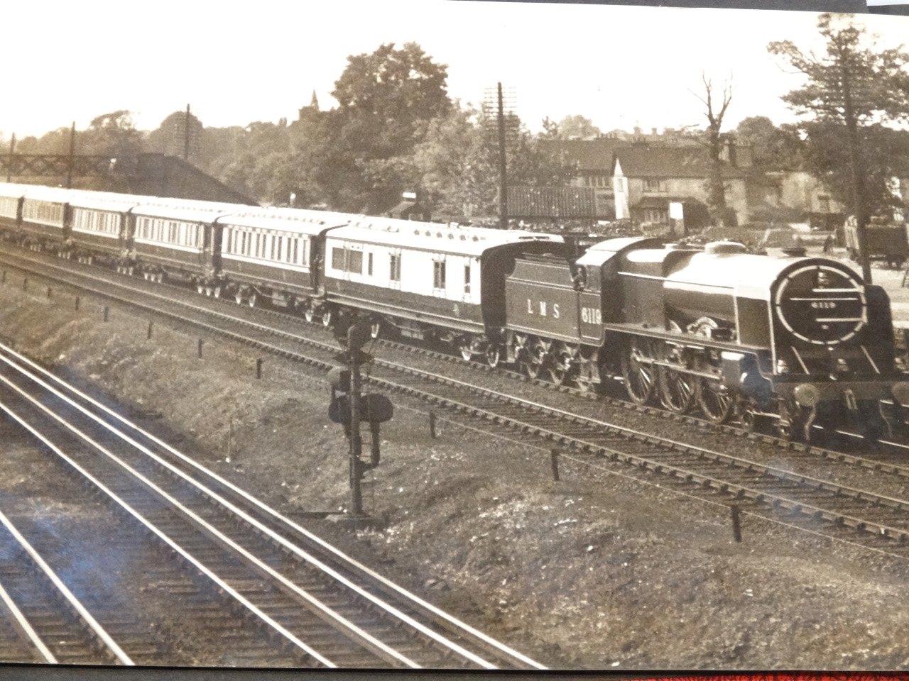 Appraisal: Various early thC and later photographs train related black and