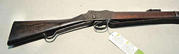 Appraisal: A British Mark IV Martini-Henry rifle Type I dated inch