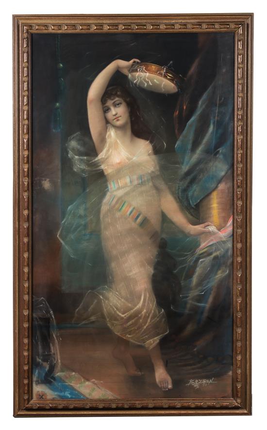 Appraisal: Sale Lot Charles Bryson American th Century Dancer with a