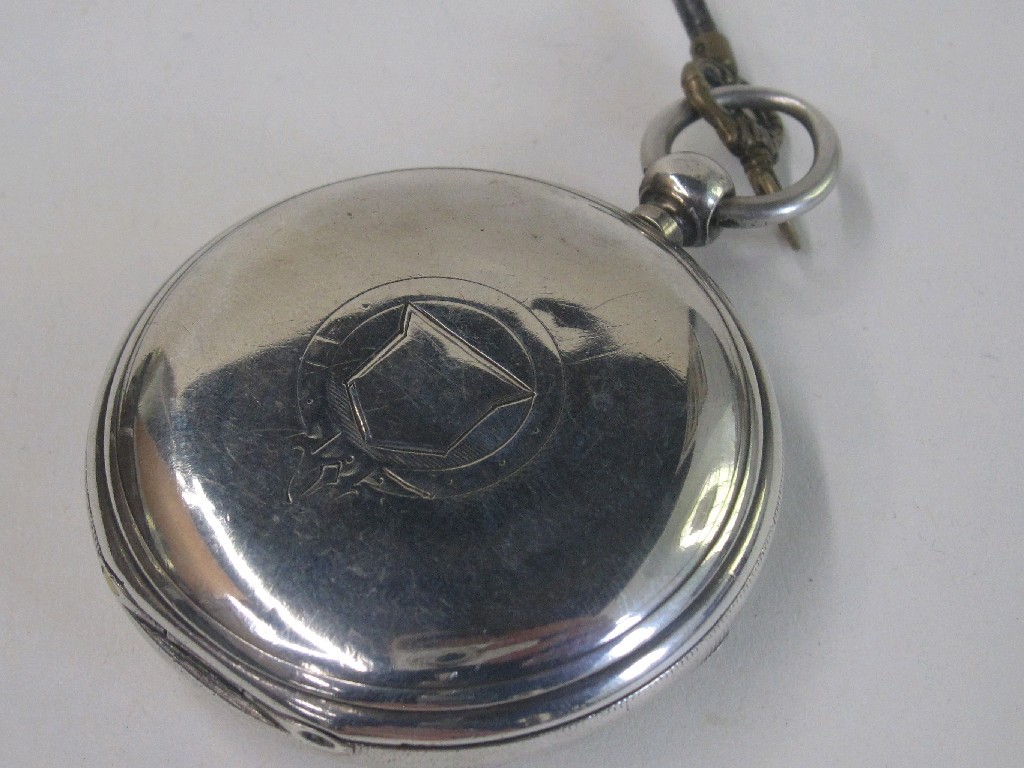 Appraisal: Silver pocket watch Birmingham retailed by S Sieger Glasgow missing