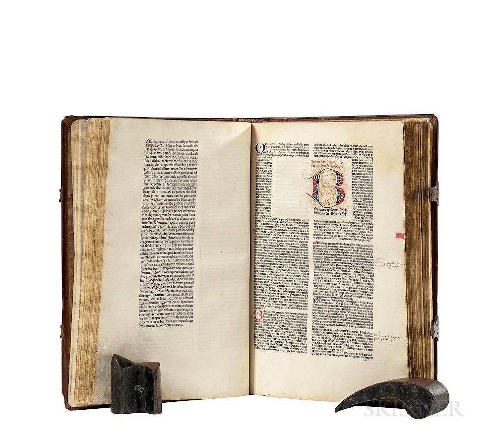 Appraisal: Clement V Pope c - Constitutiones bound with Boniface VIII