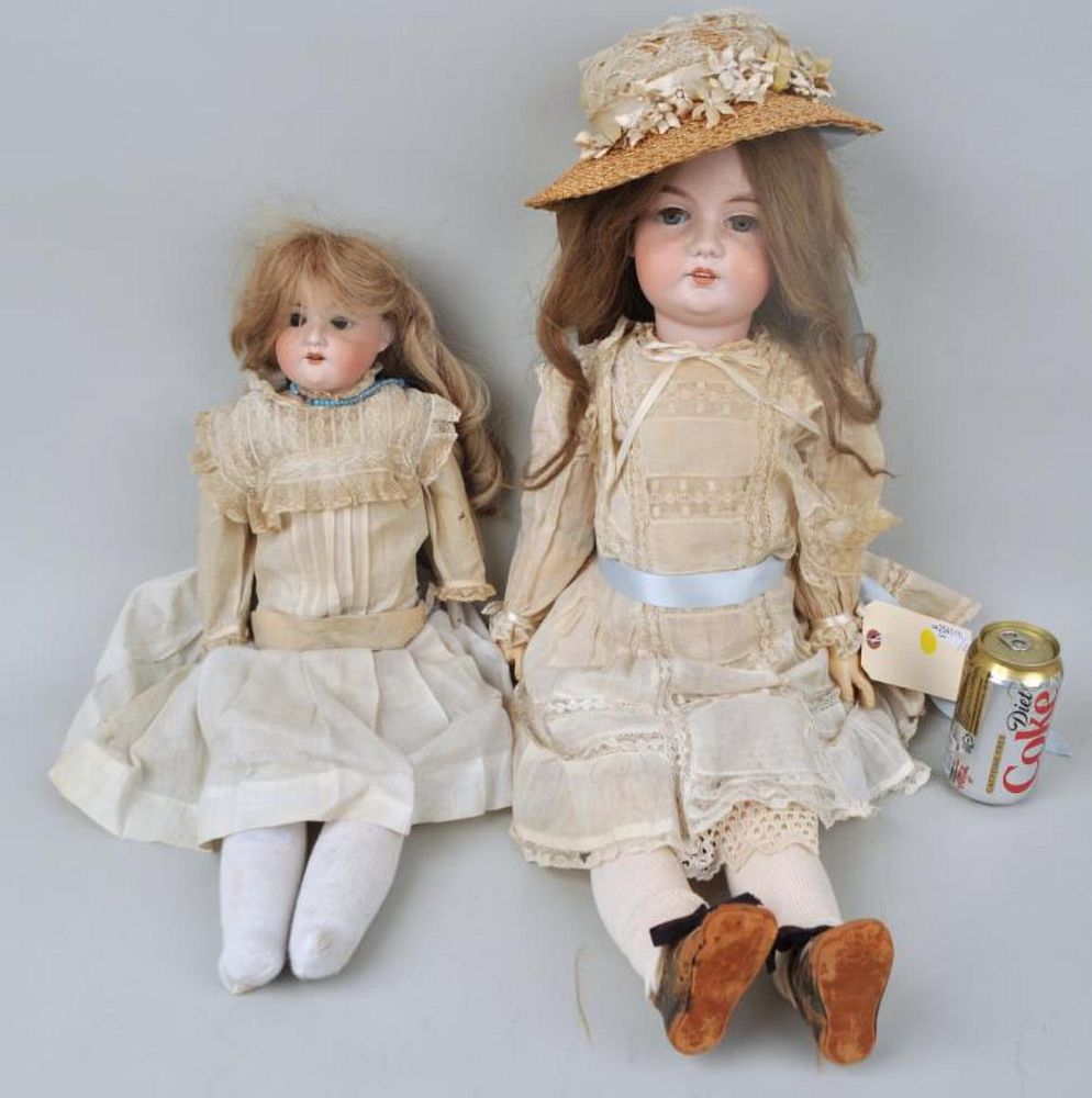 Appraisal: Two Armand Marseille Porcelain Dolls comprising A M and AM-