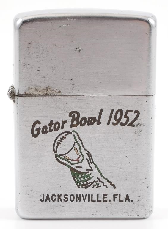 Appraisal: GATOR BOWL ZIPPO LIGHTER Zippo Jacksonville Florida Gator Bowl lighter