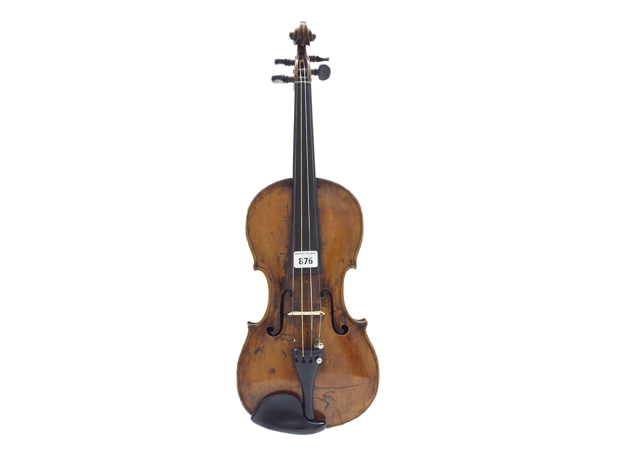 Appraisal: Interesting th century violin labelled Gio Batia Castello fecit in