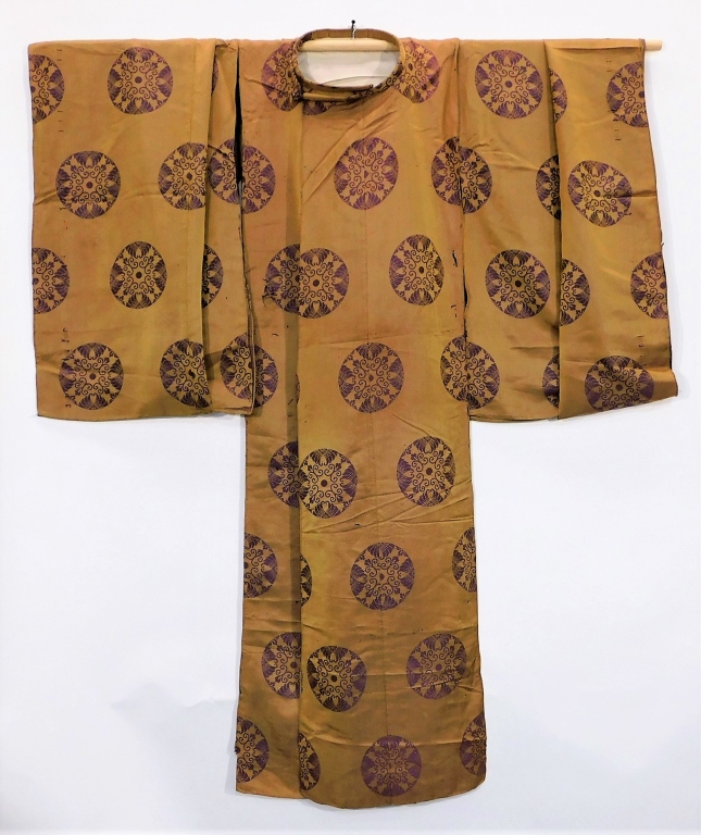 Appraisal: C JAPANESE EDO PERIOD KARIGINU NO COSTUME Japan Circa Hand