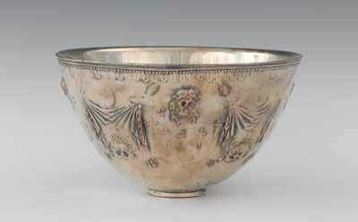 Appraisal: A Silver Plated Bowl after a Piece from the Sammlung