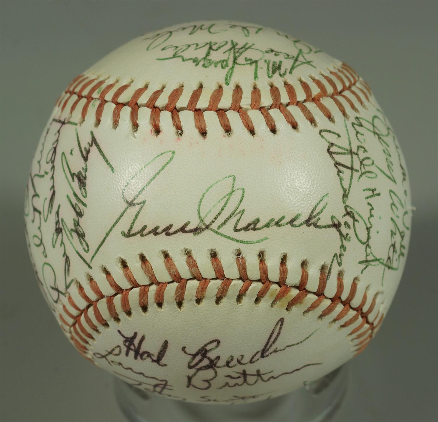 Appraisal: Signed Spalding Official National League Baseball circa - Montreal Expos