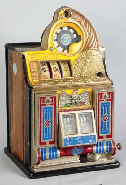 Appraisal: Watling Rol-A-Top Vendor Coin-Op Machine Plays well Older restoration American