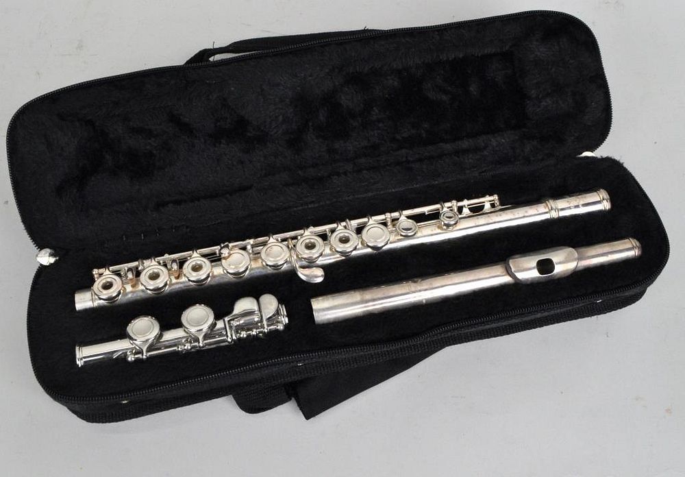 Appraisal: Sonare SF Sterling Silver Flute Sonare SF marked made in