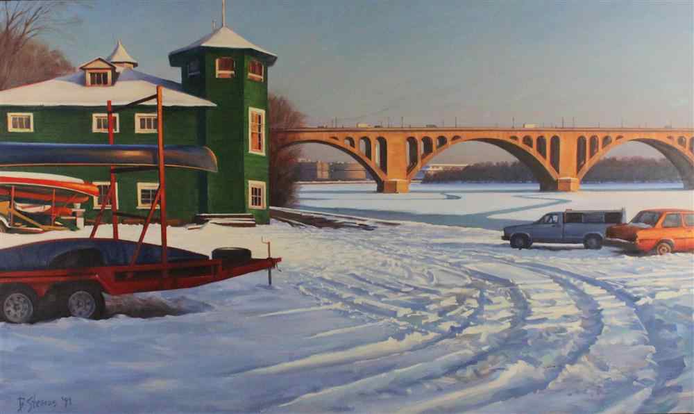 Appraisal: BRADLEY STEVENS AMERICAN - THE GEORGETOWN BOATHOUSE AT KEY BRIDGE