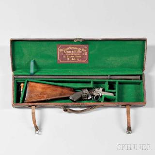 Appraisal: William Kavanagh Son Rook Rifle with Maker's Case William Kavanagh