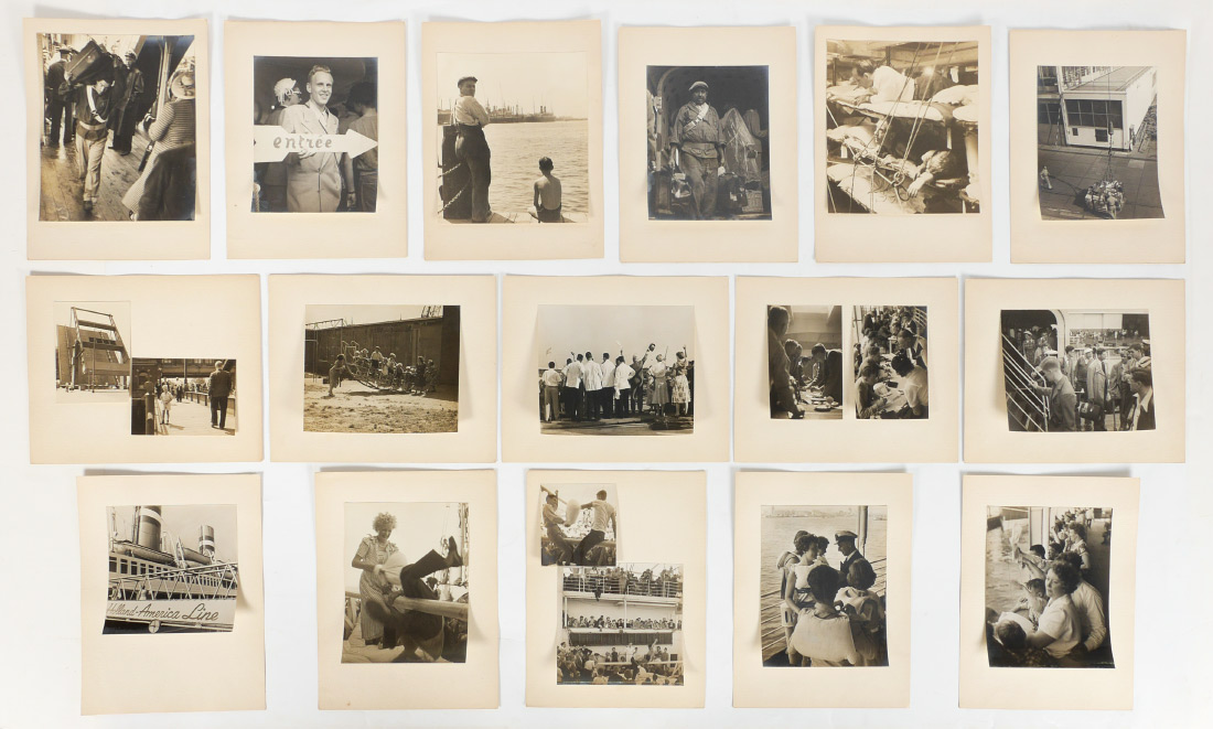 Appraisal: COLLECTION OF FRITZ HEBBERLING PHOTOGRAPHS Collection of 's- 's Era