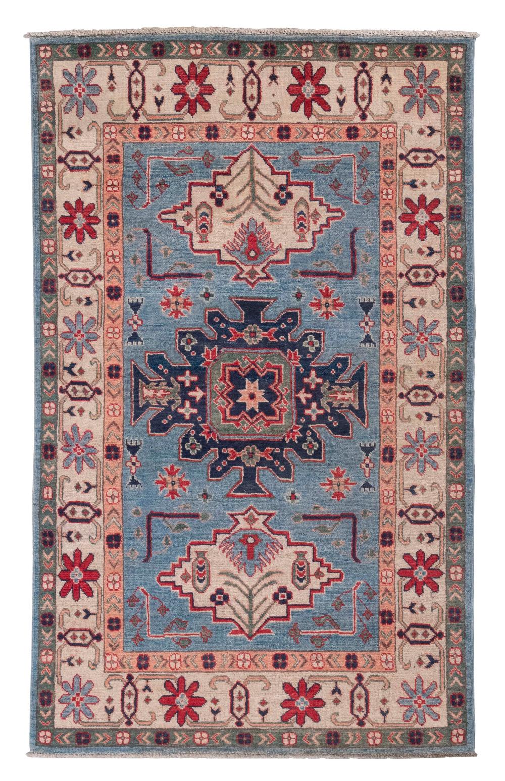 Appraisal: CAUCASIAN DESIGN RUG X ST CENTURYCAUCASIAN DESIGN RUG ' X