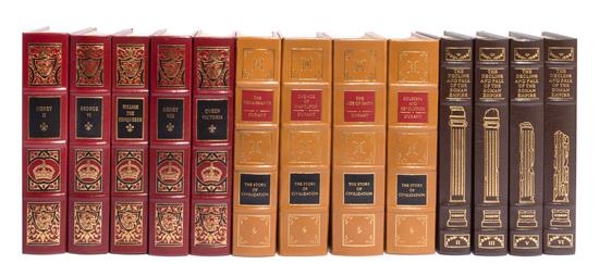 Appraisal: Sale Lot EASTON PRESS Three sets of works pertaining to