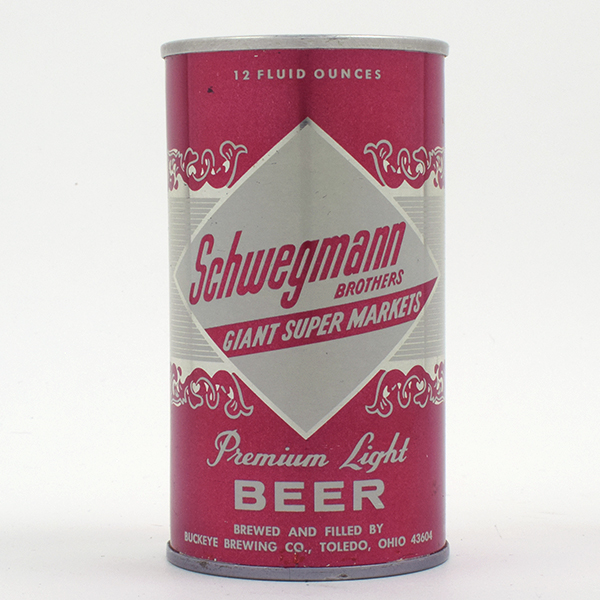 Appraisal: Schwegmann Beer Pull Tab BUCKEYE TOUGH - Reference USBC -