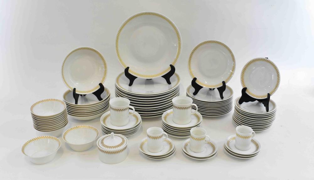 Appraisal: ROSENTHAL CHINA PORCELAIN DINNER SERVICERosenthal China Porcelain Dinner Service