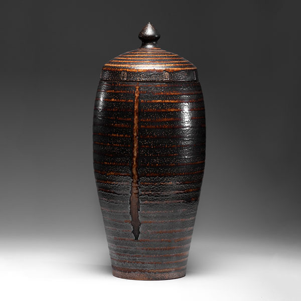 Appraisal: Tall Beehive Jar Stoneware ht dia in Hewitt was born