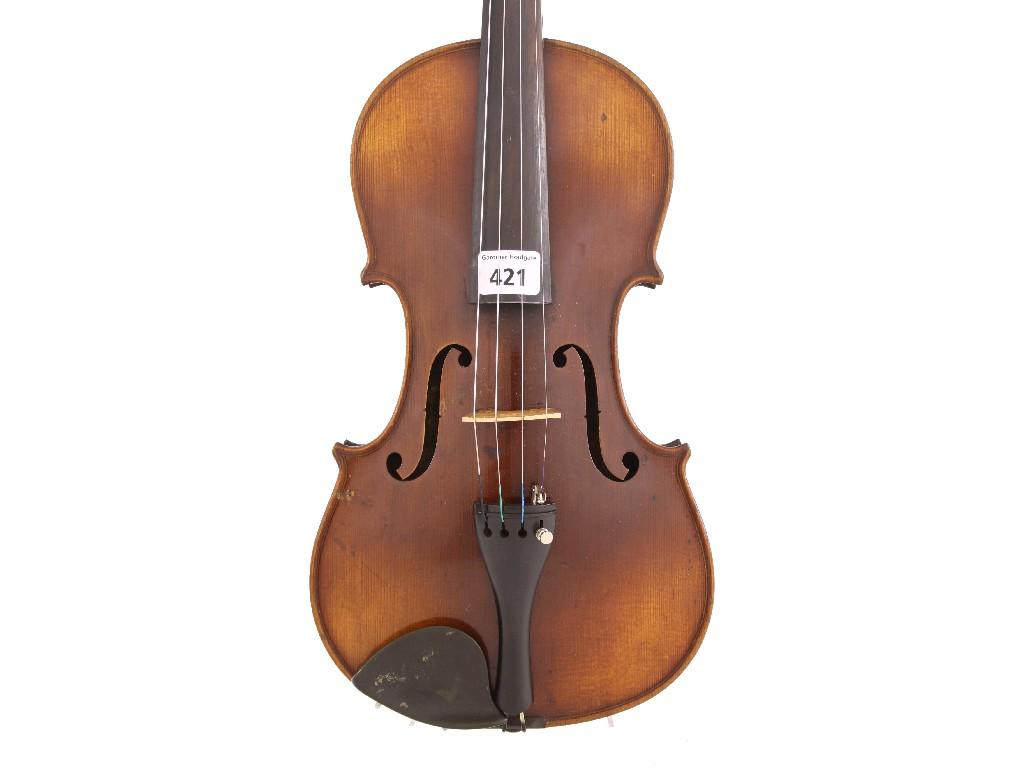 Appraisal: Violin circa cm