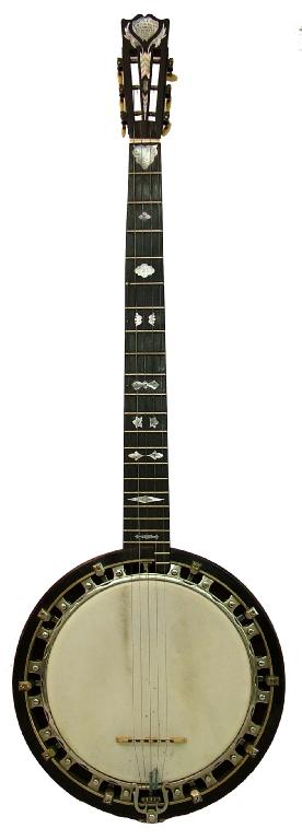 Appraisal: The Cammeyer Vibrante' five string banjo the maple resonator banded