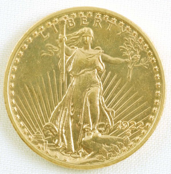 Appraisal: Saint-Gaudens Double Eagle gold coin CONDITION Uncirculated