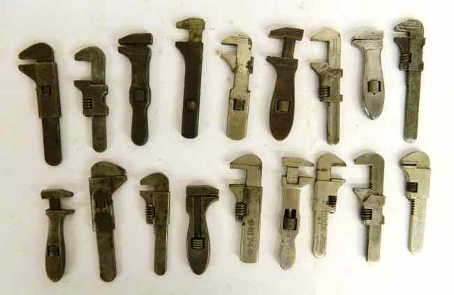 Appraisal: Bicycle Wrench Lot including Wakefield Worcester Ma Sterling No Speirs