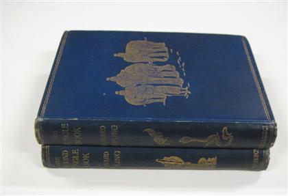 Appraisal: vols Kipling Rudyard The Jungle Book London Macmillan st ed