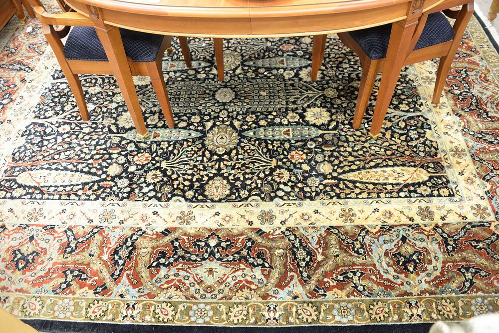 Appraisal: Oriental room size carpet ' x ' Oriental room size