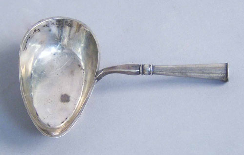 Appraisal: Continental silver ladle th th c stamped Flint long