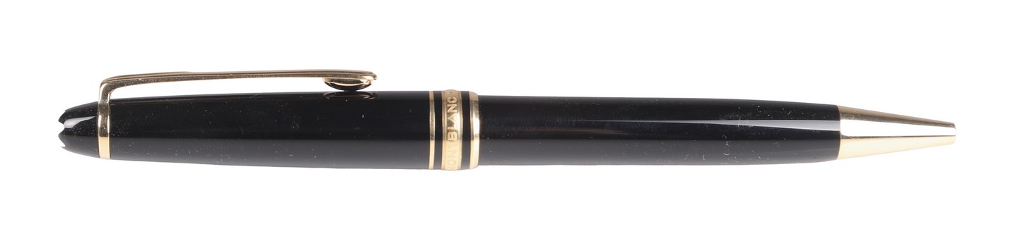 Appraisal: Meisterstuck Classique Ballpoint Pen gold plated details marked W-Germany -