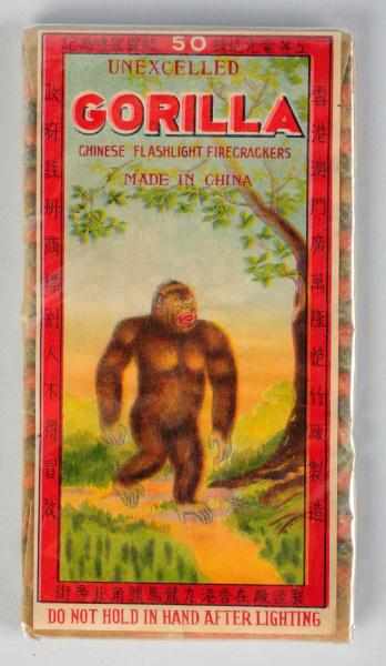 Appraisal: Gorilla -Pack Firecrackers Class Manufactured by Unexcelled Image is slightly