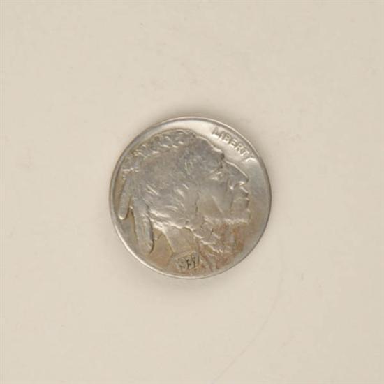 Appraisal: Two-headed Indian Heads Nickel made by somebody