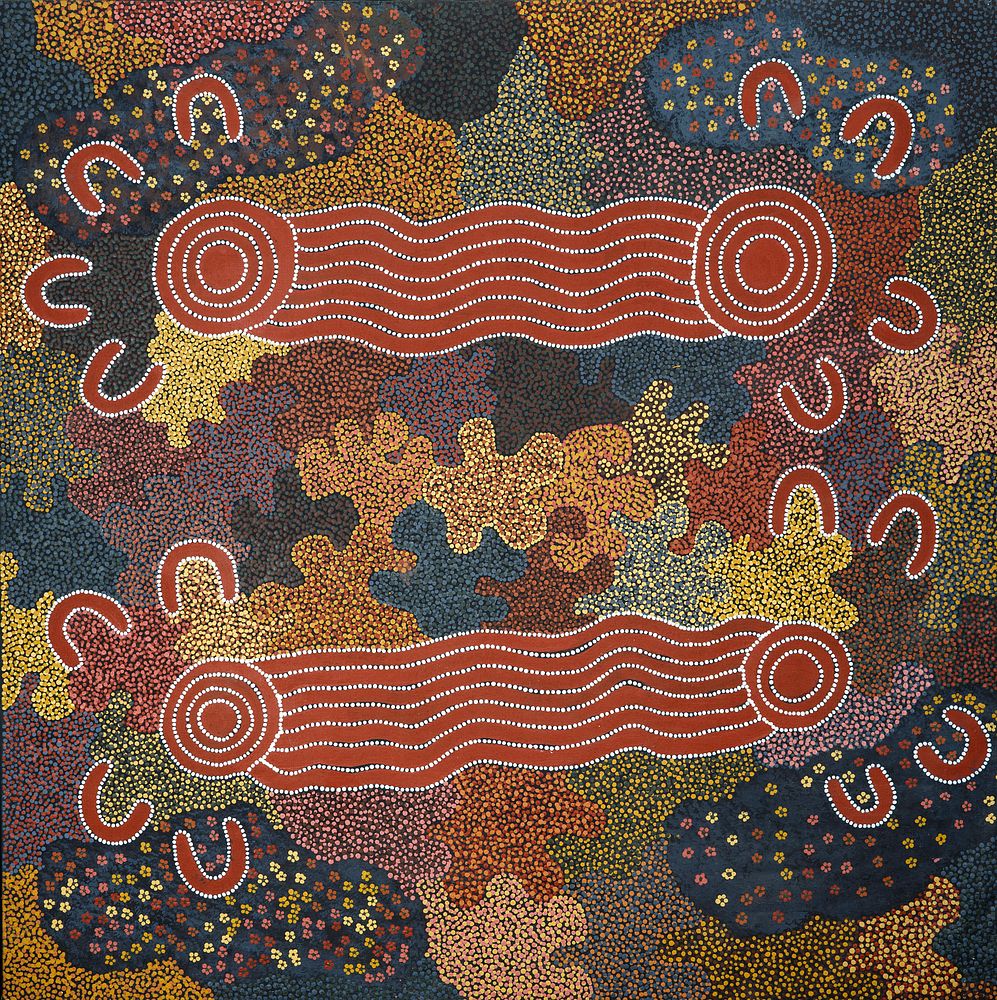 Appraisal: RACHEL JURRA NAPALJARRI INDIGENOUS AUSTRALIAN B ABORIGINAL ART RACHEL JURRA