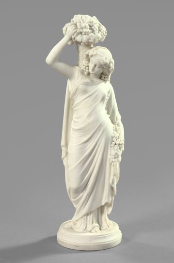 Appraisal: Good English Parian Porcelain Figure of Ceres third quarter th