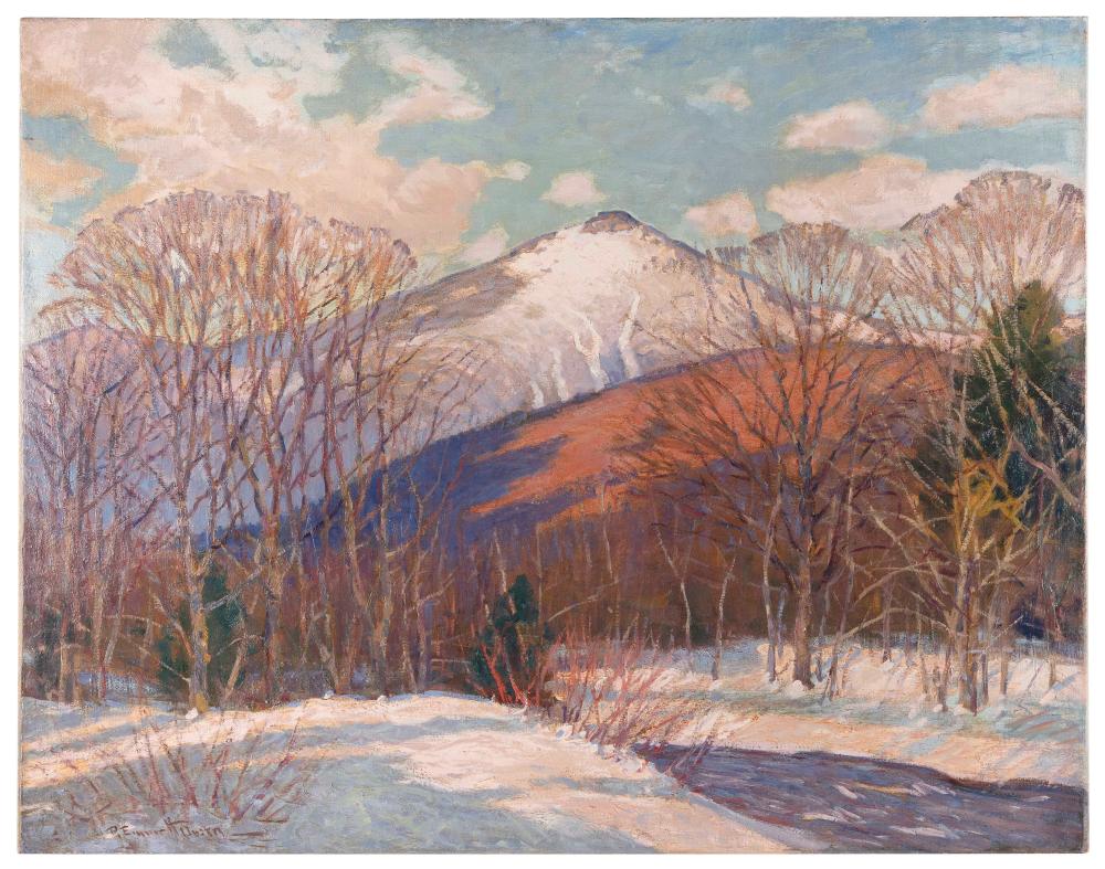 Appraisal: ROBERT EMMETT OWEN NEW YORK CONNECTICUT MASSACHUSETTS - WINTER LANDSCAPE