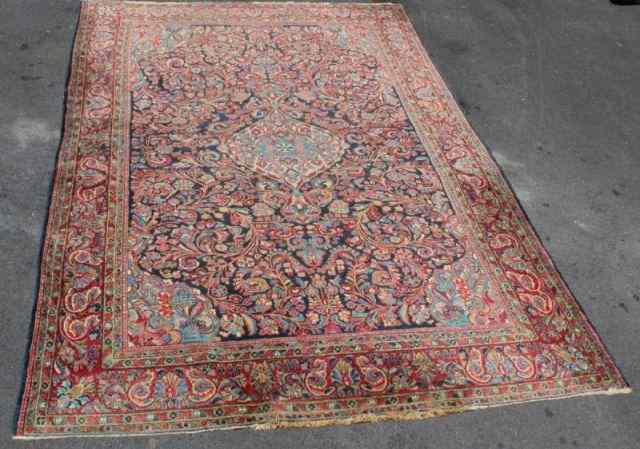 Appraisal: Antique Sarouk Persian Carpet From a Sag Harbor NY estate