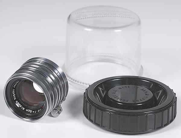 Appraisal: Nikkor F mm Lens with Screw Mount for Leica Nikkor-H