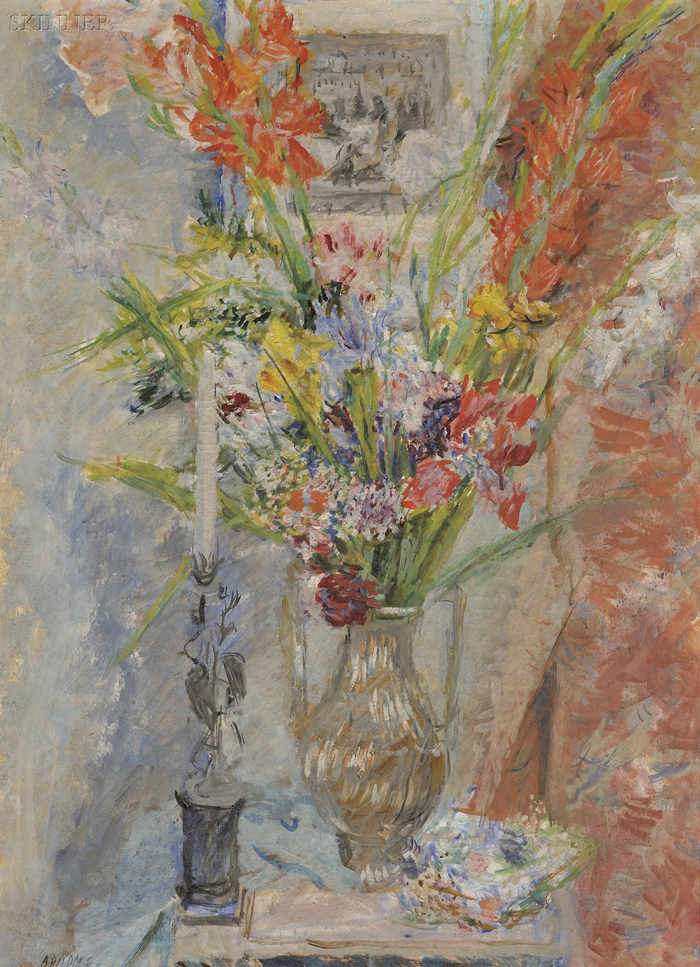 Appraisal: Alexis Paul Arapoff American - Still Life with Flowers and