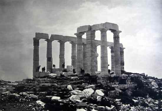 Appraisal: An album of fourteen th century Athenian and Sicilian photographs