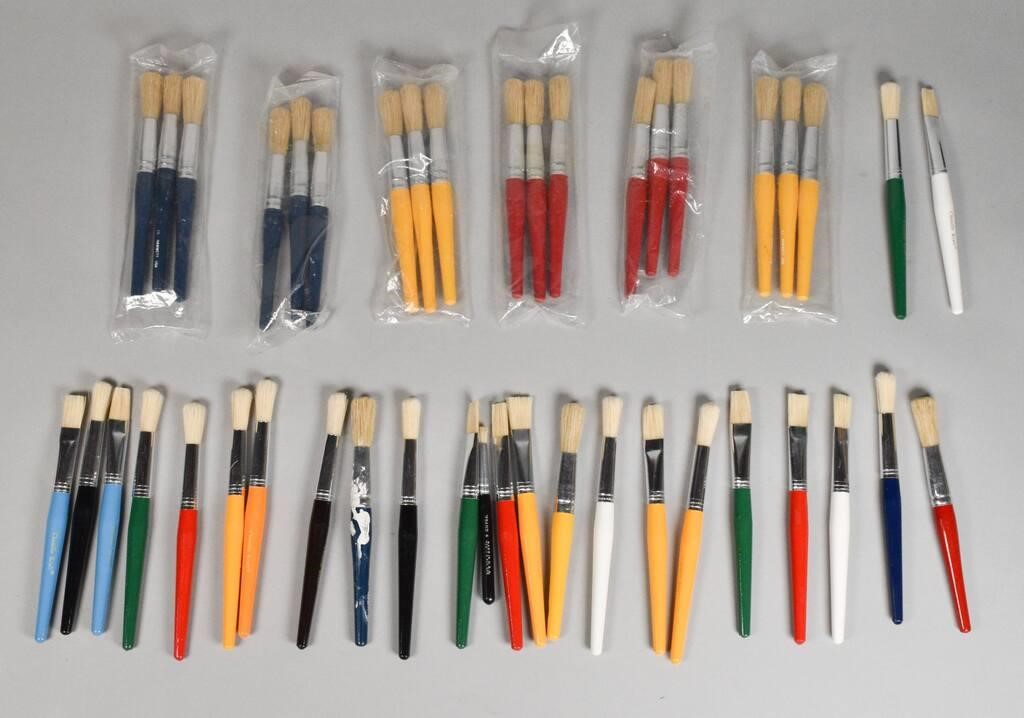 Appraisal: Lot of paintbrushes including JL Hammetts and Chenille