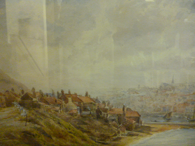 Appraisal: A R HABERSHAN th Century View of Whitby watercolour and