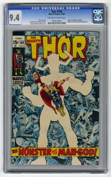 Appraisal: Thor CGC Marvel Comics Stan Lee story with Jack Kirby