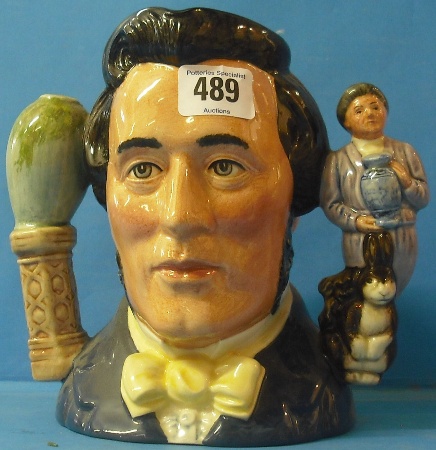 Appraisal: Royal Doulton Large Character jug Sir Henry Doulton D limited